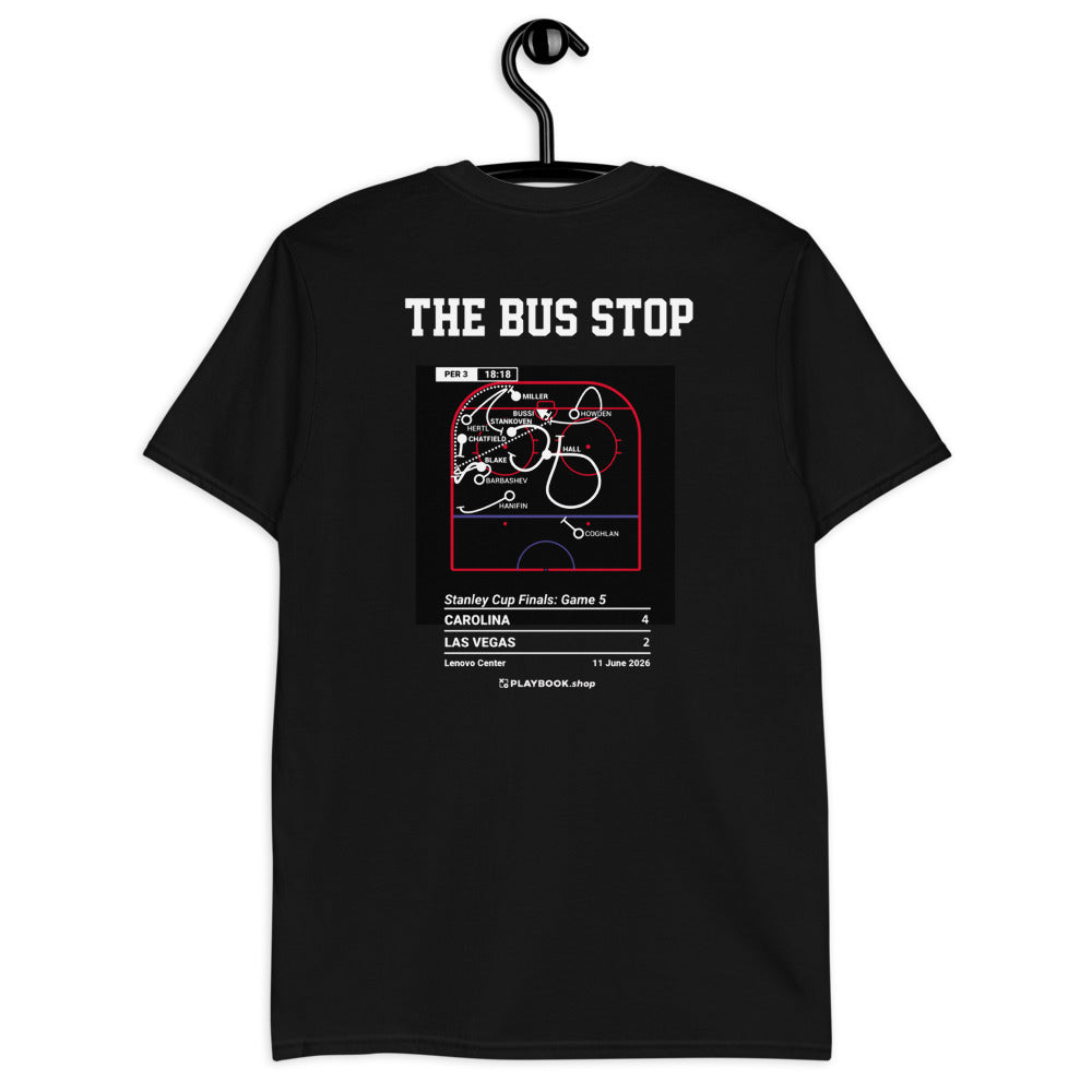 Carolina Hurricanes Greatest Goals T-shirt: The Bus STOP (2026)