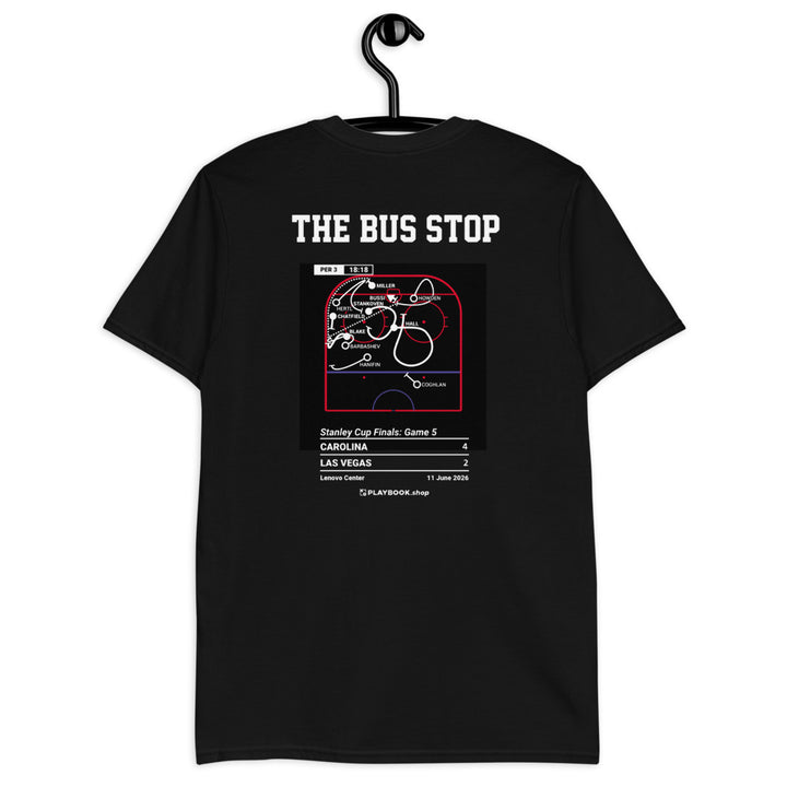 Carolina Hurricanes Greatest Goals T-shirt: The Bus STOP (2026)