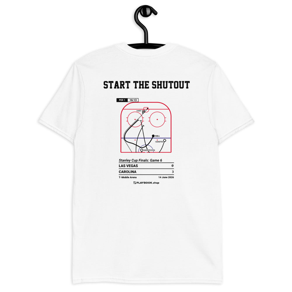 Carolina Hurricanes Greatest Goals T-shirt: Start The Shutout (2026)