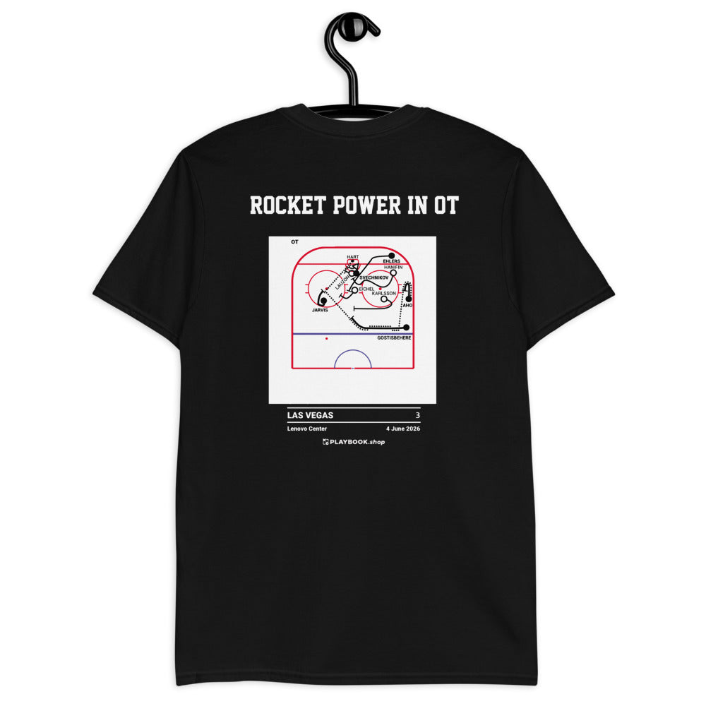 Carolina Hurricanes Greatest Goals T-shirt: Rocket Power in OT (2026)