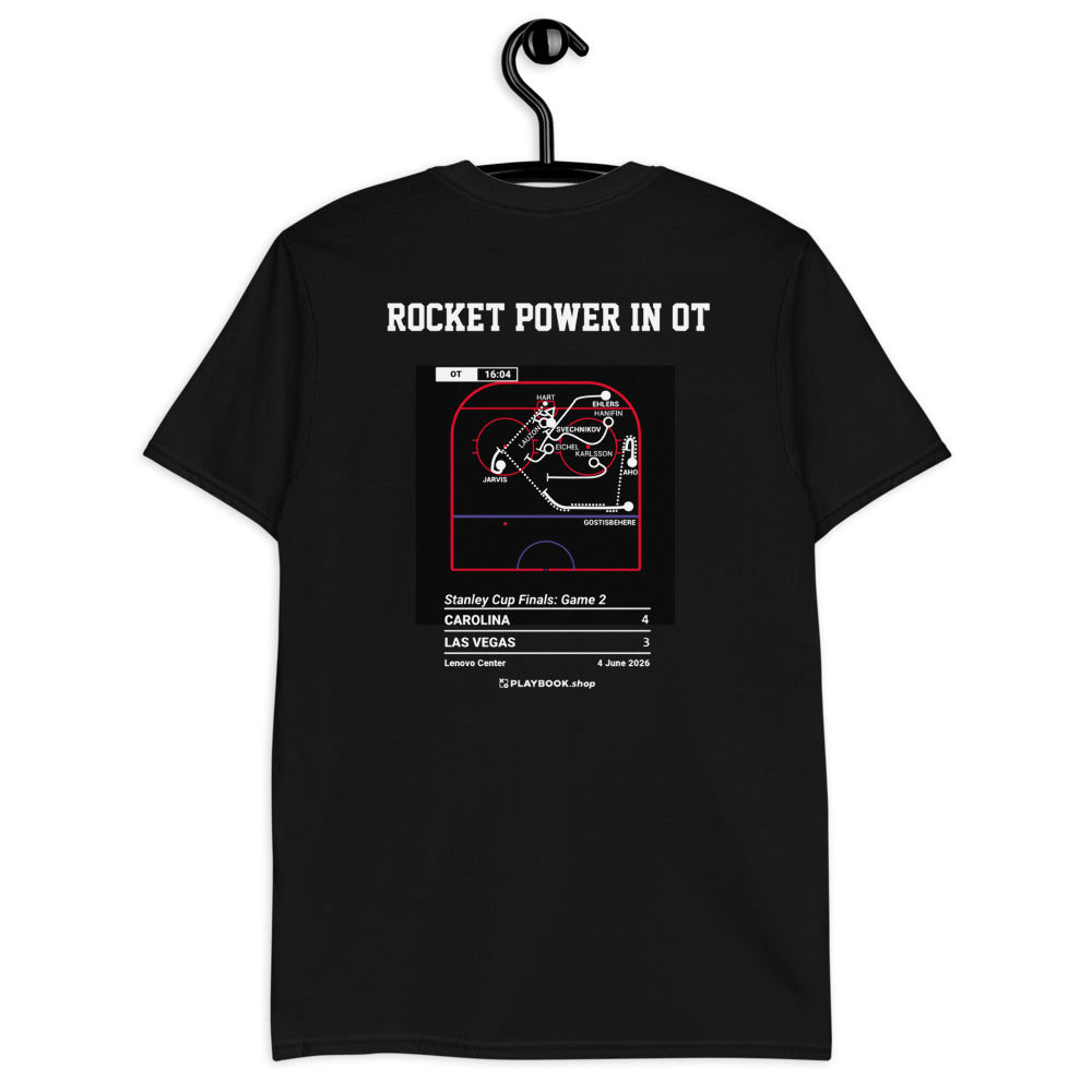 Carolina Hurricanes Greatest Goals T-shirt: Rocket Power in OT (2026)