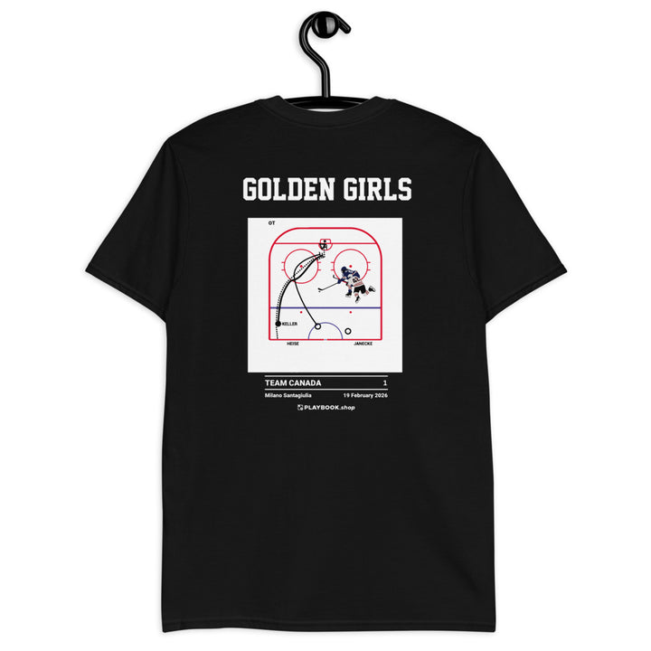 United States Women's National Hockey Team Greatest Goals T-shirt: Golden Girls (2026)