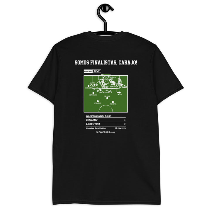 Argentina Greatest Goals T-shirt: Somos Finalistas, carajo! (2026)