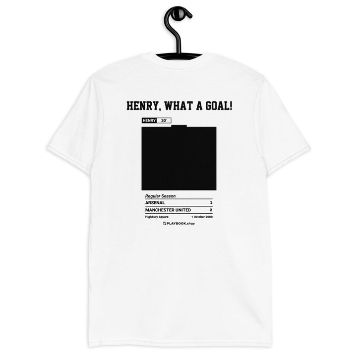 Arsenal Greatest Goals T-shirt: Henry, What a Goal! (2000)