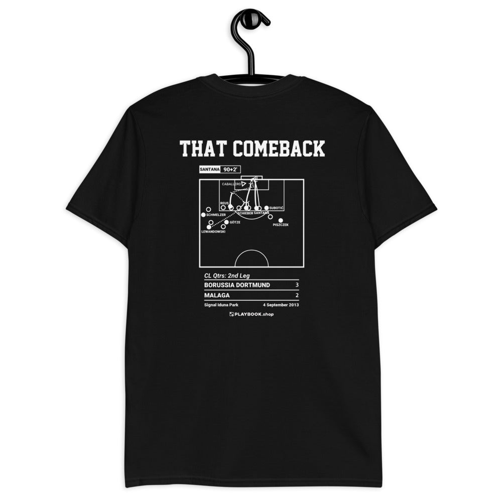 Borussia Dortmund Greatest Goals T-shirt: THAT Comeback (2013)