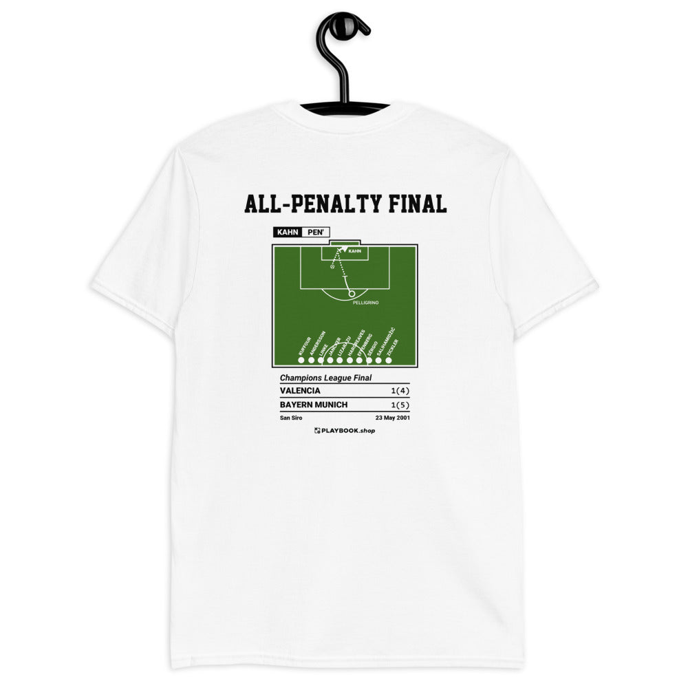 Bayern München Greatest Goals T-shirt: All-Penalty Final (2001)