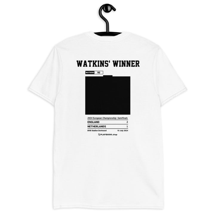 England National Team Greatest Goals T-shirt: Watkins' Winner (2024)