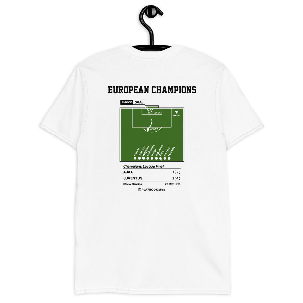 Juventus Greatest Goals T-shirt: European Champions (1996)