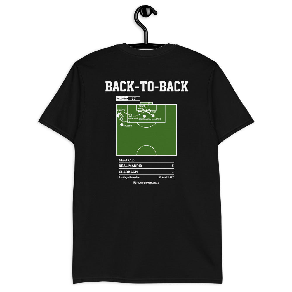 Real Madrid Greatest Goals T-shirt: Back-to-back (1987)