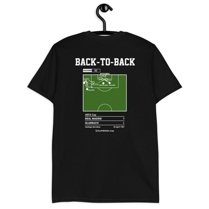 Real Madrid Greatest Goals T-shirt: Back-to-back (1987)