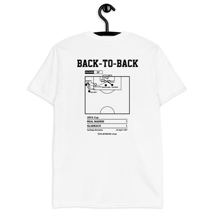 Real Madrid Greatest Goals T-shirt: Back-to-back (1987)