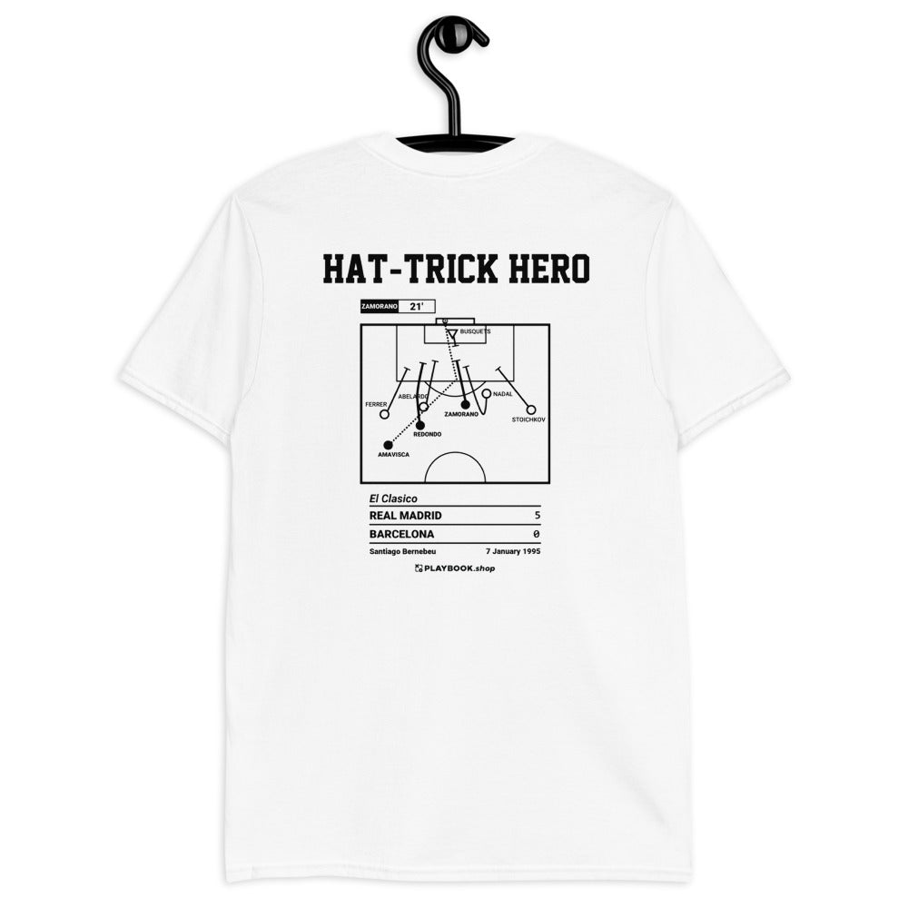 Real Madrid Greatest Goals T-shirt: Hat-trick hero (1995)