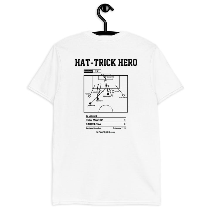 Real Madrid Greatest Goals T-shirt: Hat-trick hero (1995)