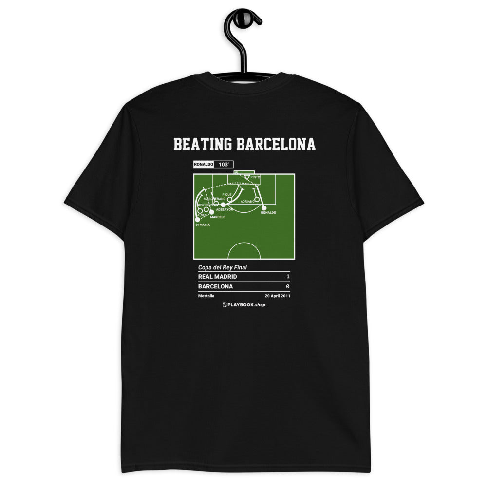 Real Madrid Greatest Goals T-shirt: Beating Barcelona (2011)