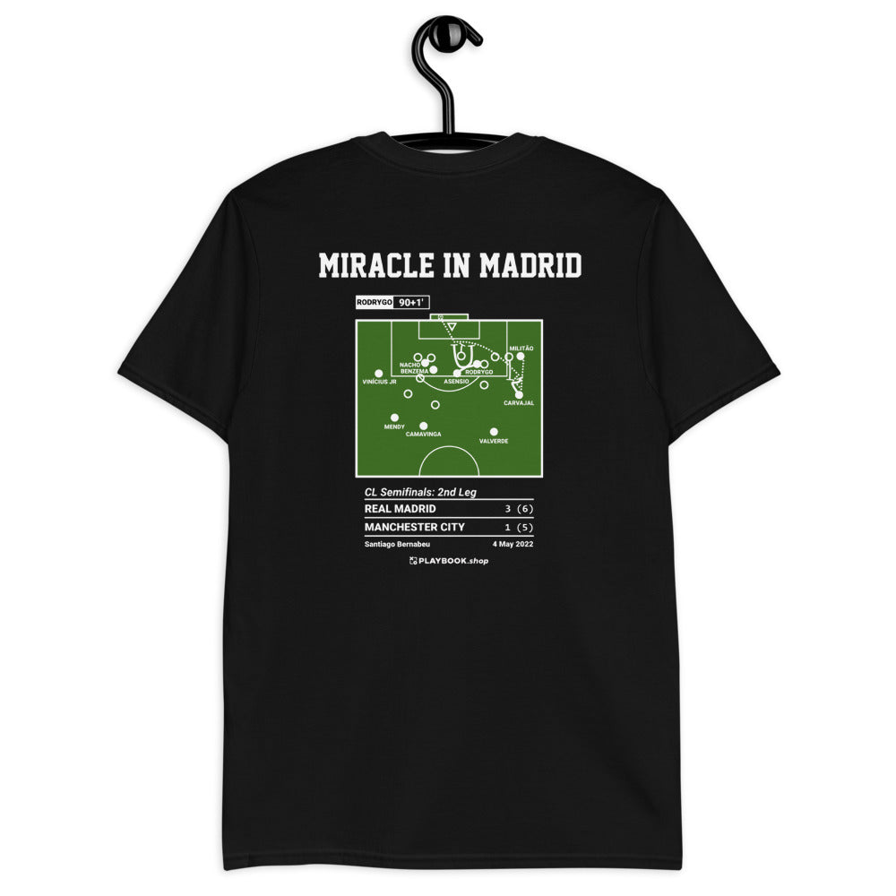 Real Madrid Greatest Goals T-shirt: Miracle in Madrid (2022)