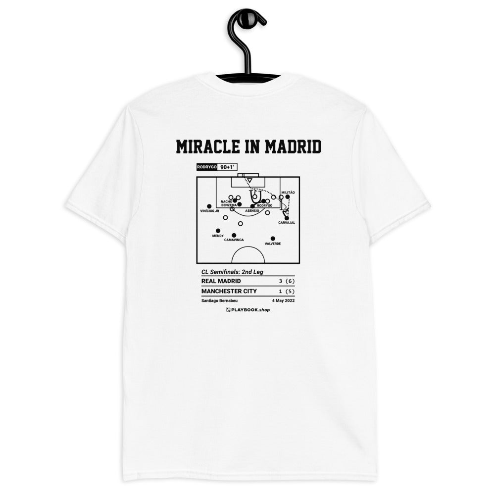 Real Madrid Greatest Goals T-shirt: Miracle in Madrid (2022)