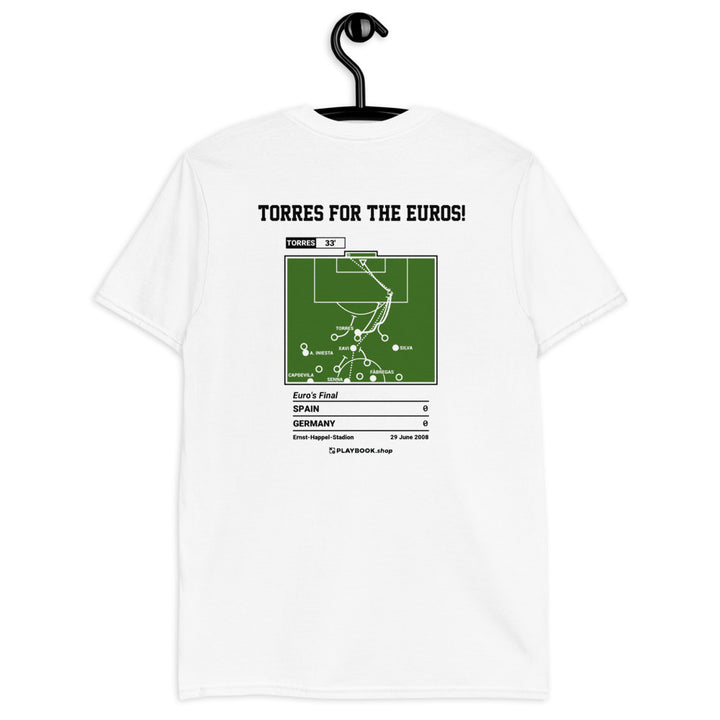 Greatest Spanish National Team Goals T-shirt: Torres For The Euros! (2008)