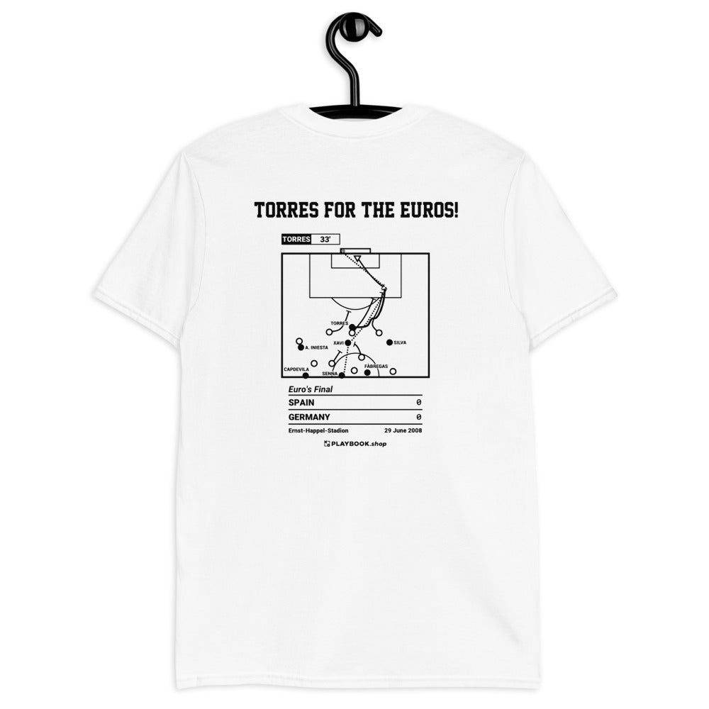 Greatest Spanish National Team Goals T-shirt: Torres For The Euros! (2008)
