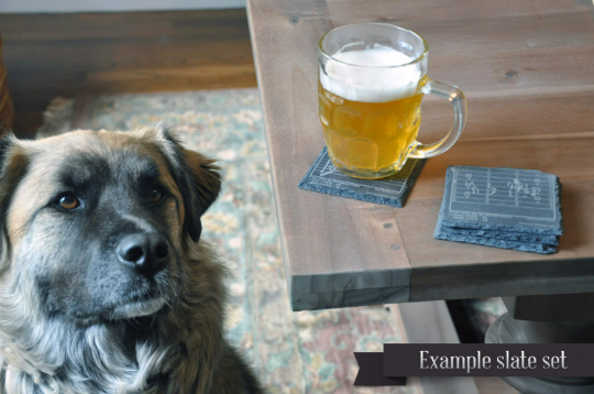 Greatest Liverpool Modern Plays: Slate Coasters (Set of 4)