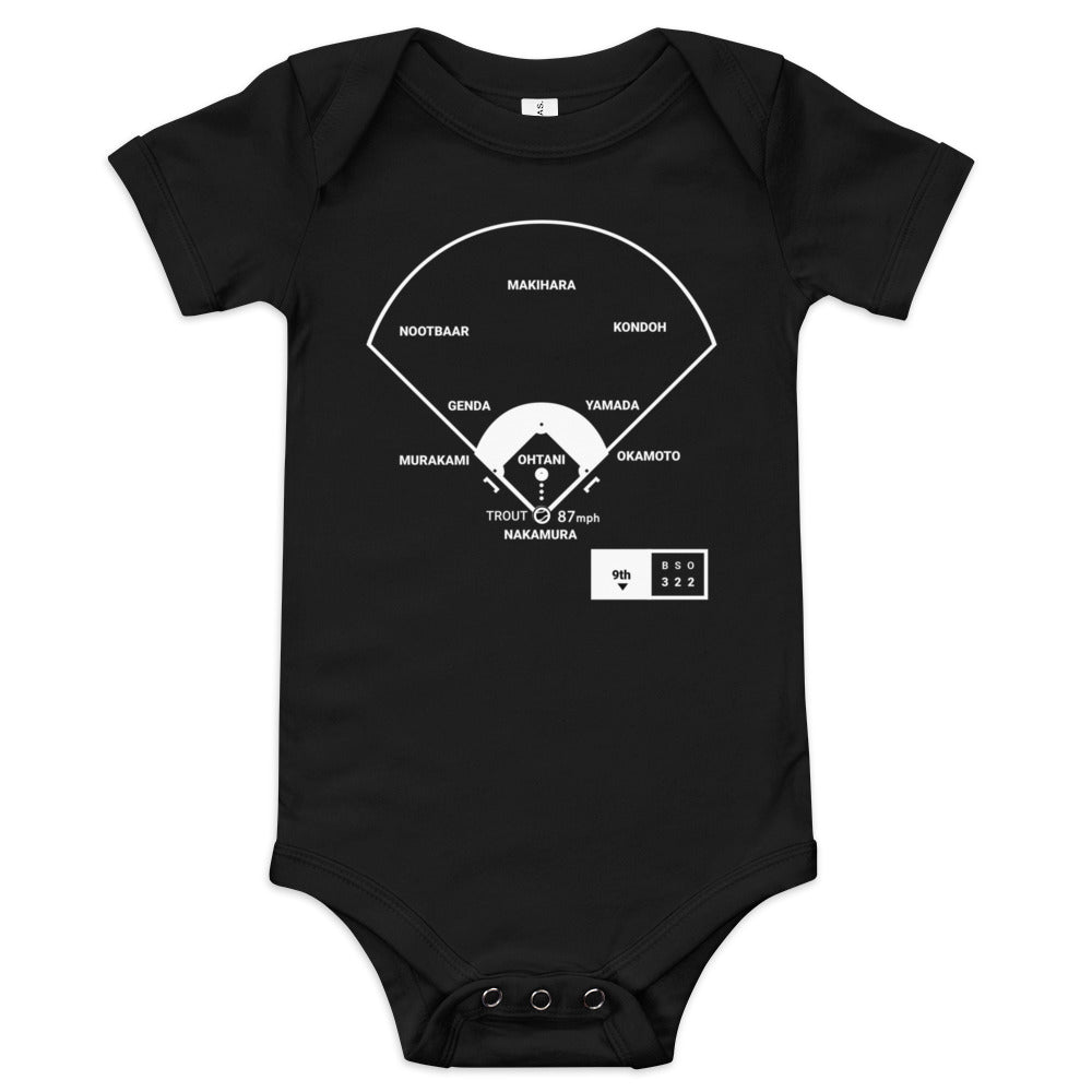 Japan National Team Greatest Plays Baby Bodysuit: Japan are World Champions! (2023)
