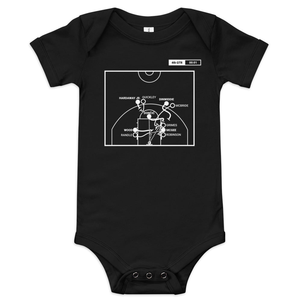 Dallas Mavericks Greatest Plays Baby Bodysuit: 60-20-10 (2022)
