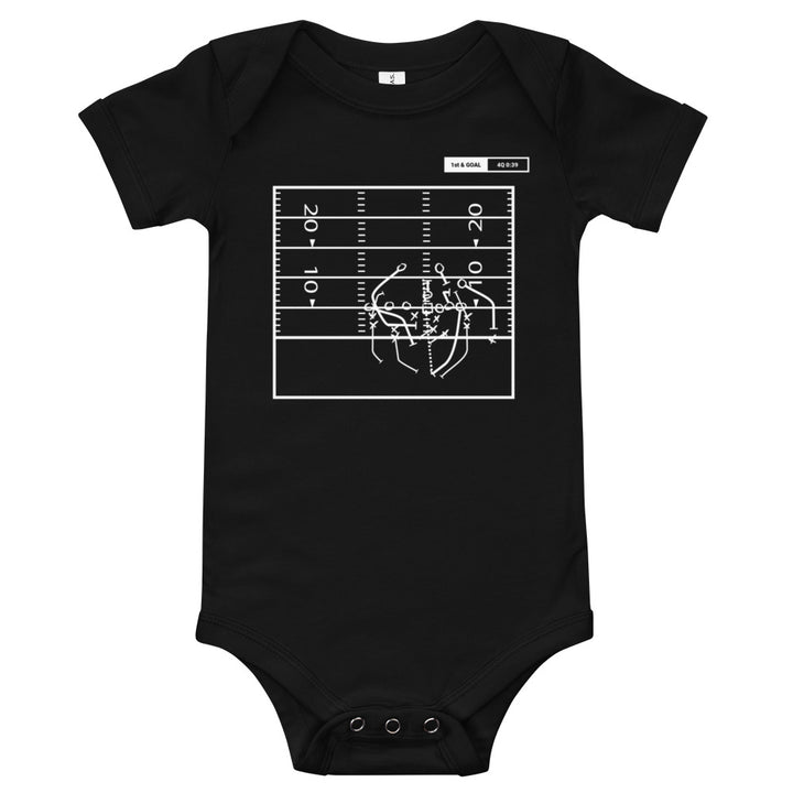 San Francisco 49ers Greatest Plays Baby Bodysuit: The Drive (1989)