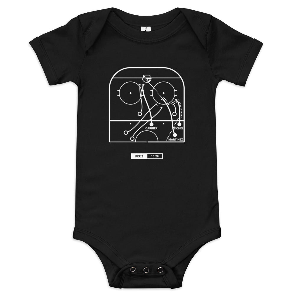 Vegas Golden Knights Greatest Goals Baby Bodysuit: Champs in Six (2023)