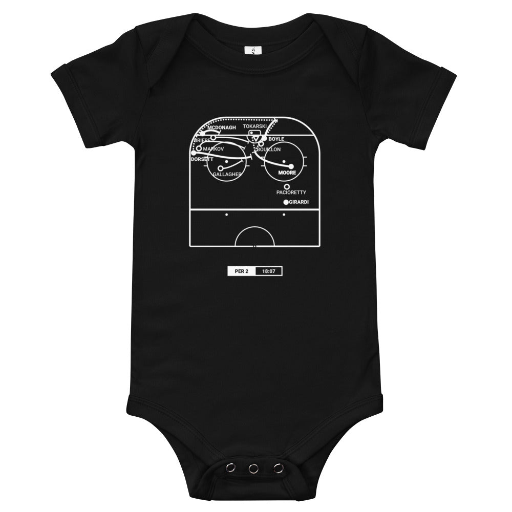 New York Rangers Greatest Goals Baby Bodysuit: Conference Champions (2014)
