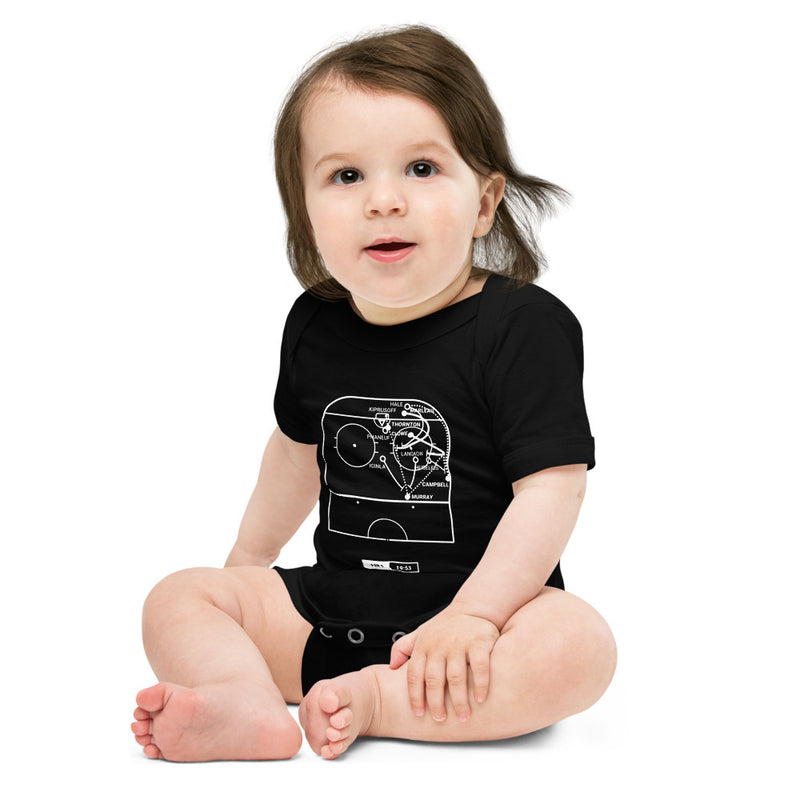 San Jose Sharks Greatest Goals Baby Bodysuit: Thornton&