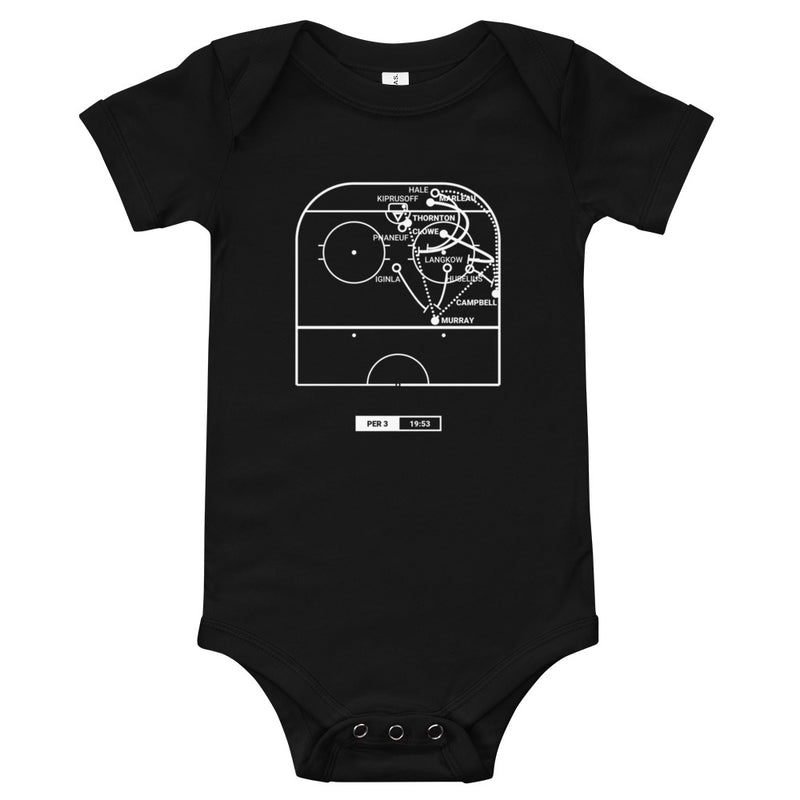 San Jose Sharks Greatest Goals Baby Bodysuit: Thornton&