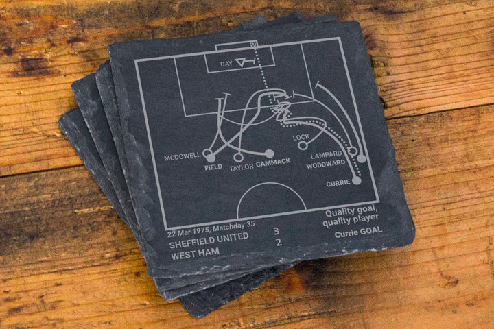 Sheffield United Greatest Goals: Slate Coasters (Set of 4)