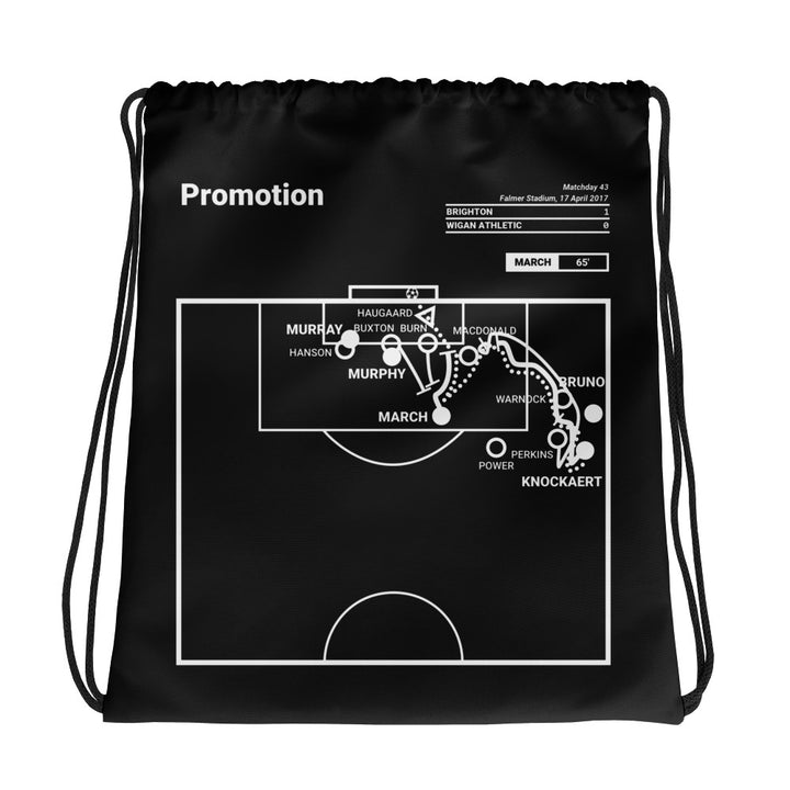 Brighton & Hove Albion Greatest Goals Drawstring Bag: Promotion (2017)