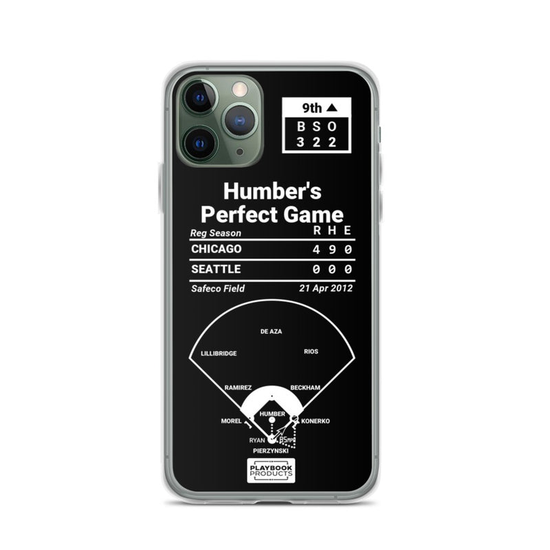 Greatest White Sox Plays iPhone Case: Humber&