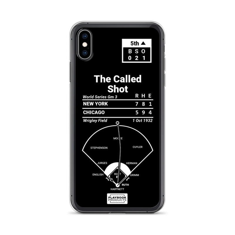 Greatest Yankees Plays iPhone Case: The Called Shot (1932)