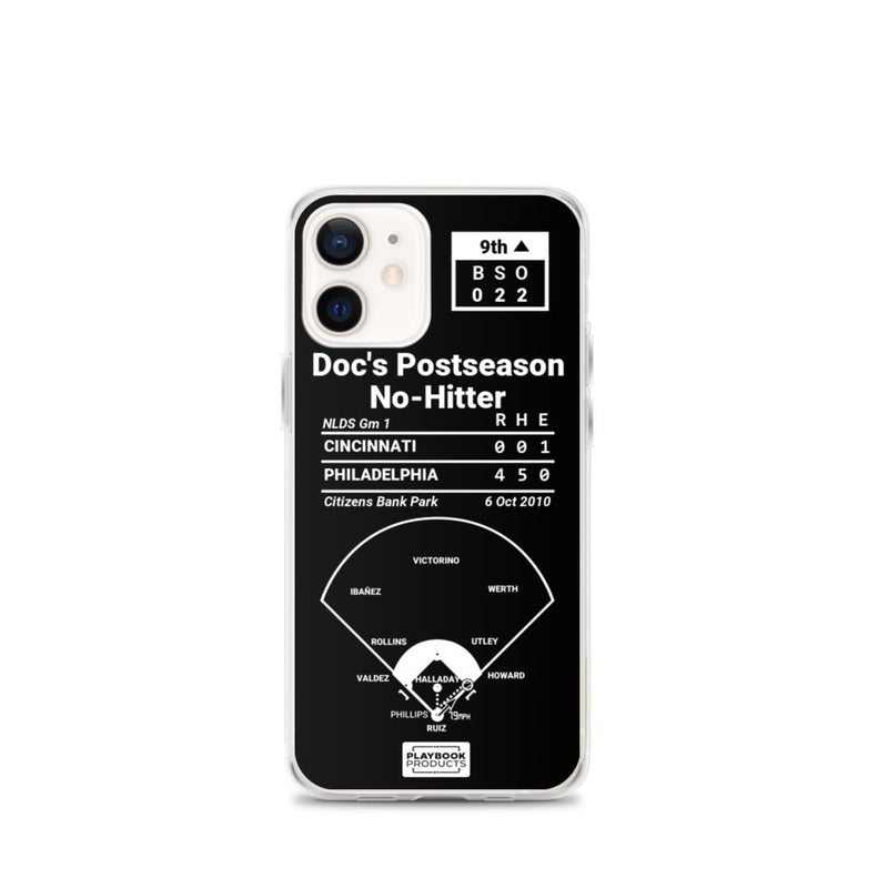 Greatest Phillies Plays iPhone Case: Doc&