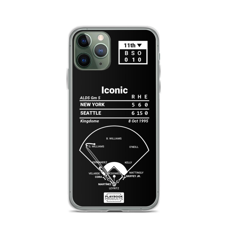 Greatest Mariners Plays iPhone Case: Iconic (1995)