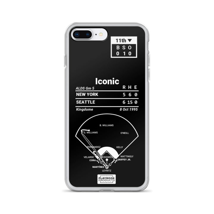Seattle Mariners Greatest Plays iPhone Case: Iconic (1995)