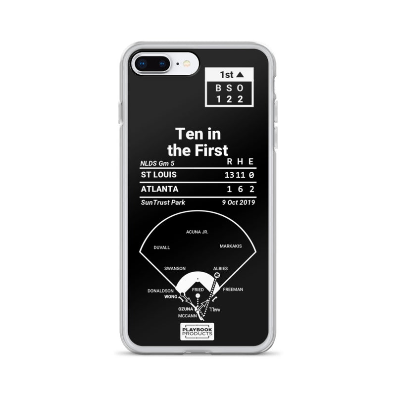 Greatest Cardinals Plays iPhone Case: Ten in the First (2019)