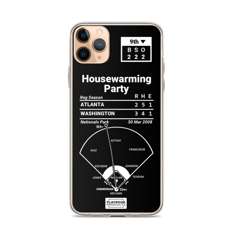 Greatest Nationals Plays iPhone Case: Housewarming Party (2008)