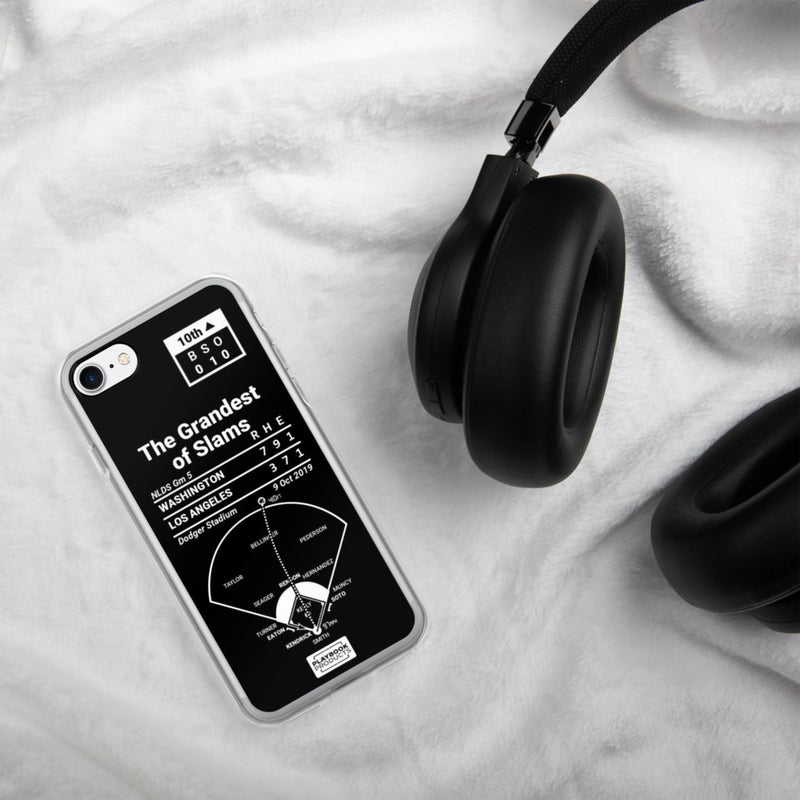 Greatest Nationals Plays iPhone Case: The Grandest of Slams (2019)