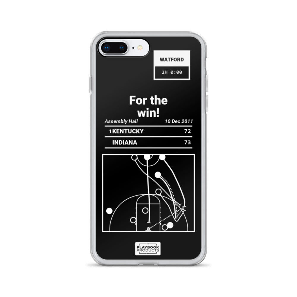 Indiana Basketball Greatest Plays iPhone Case: For the win! (2011)