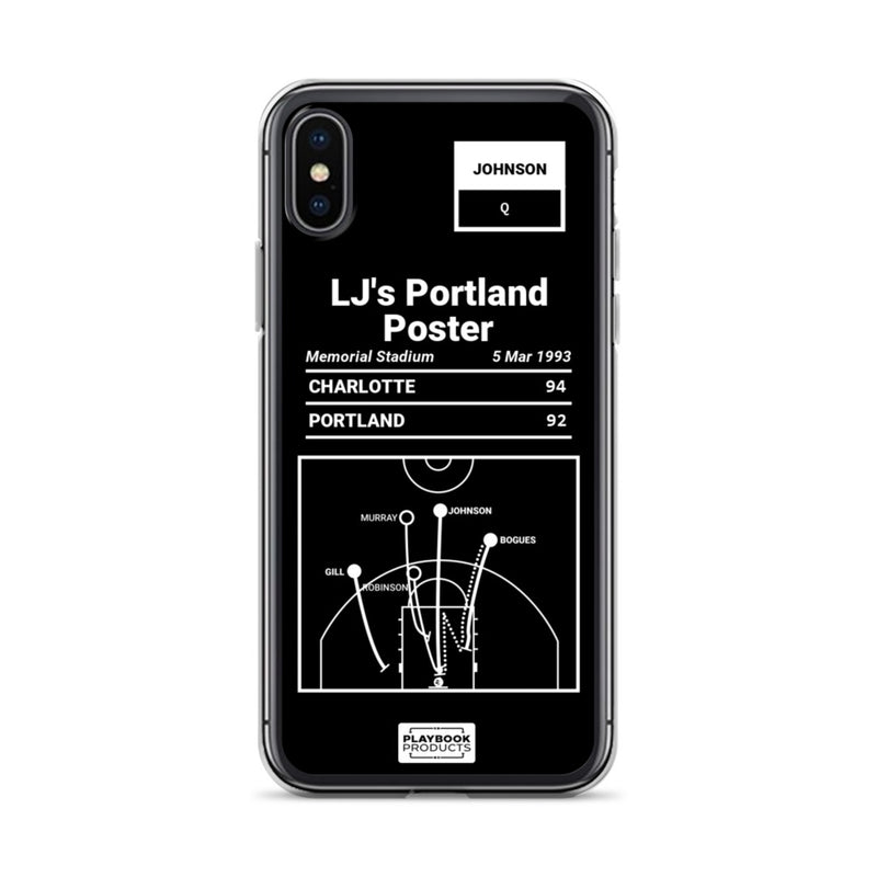 Greatest Hornets Plays iPhone Case: LJ&