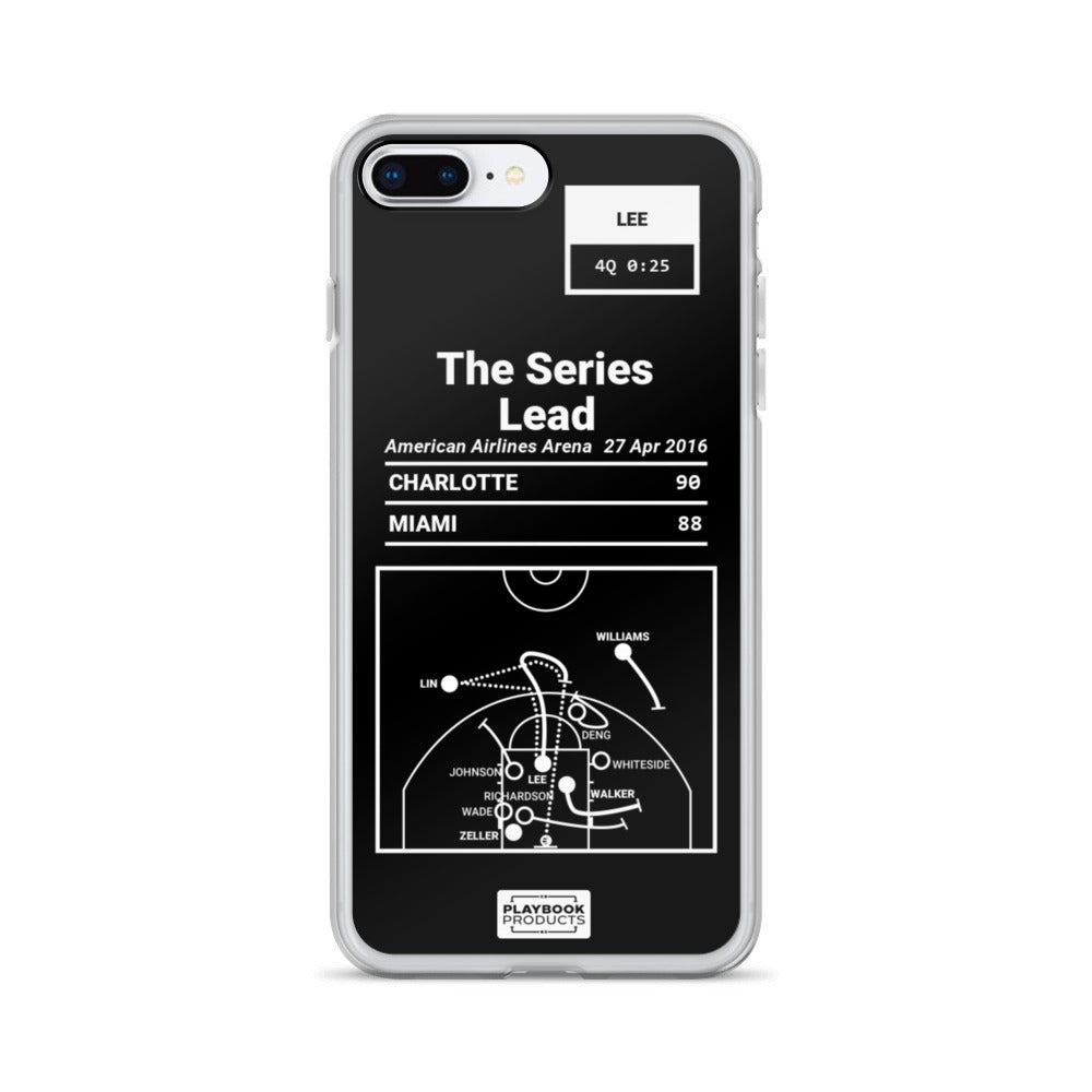 Charlotte Hornets Greatest Plays iPhone Case: The Series Lead (2016)