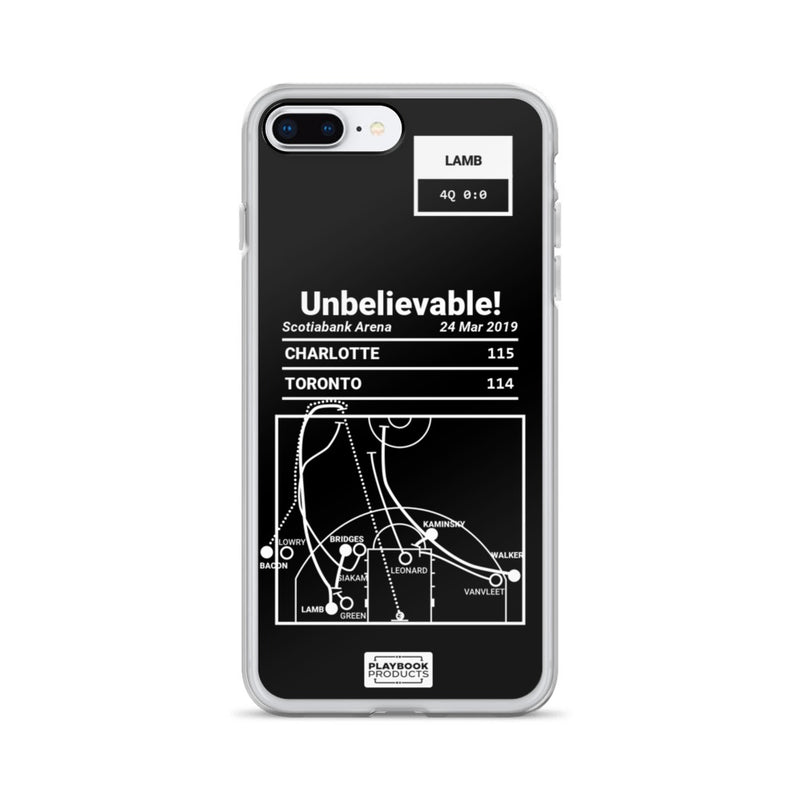 Greatest Hornets Plays iPhone Case: Unbelievable! (2019)