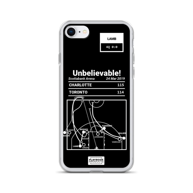 Greatest Hornets Plays iPhone Case: Unbelievable! (2019)