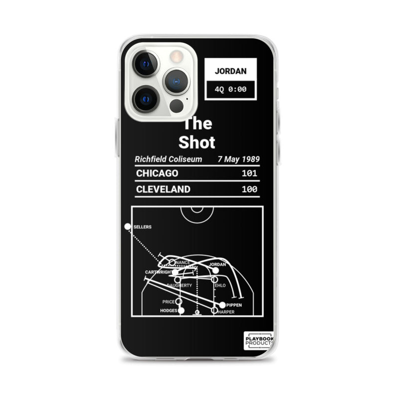 Greatest Bulls Plays iPhone Case: The Shot (1989)