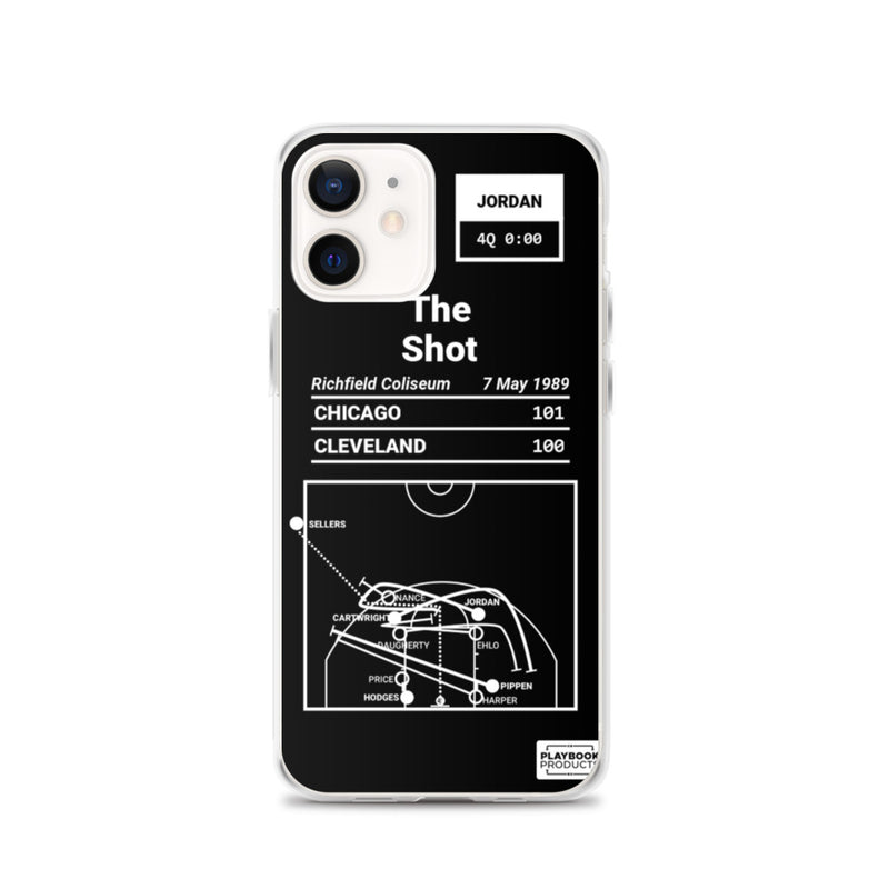 Greatest Bulls Plays iPhone Case: The Shot (1989)