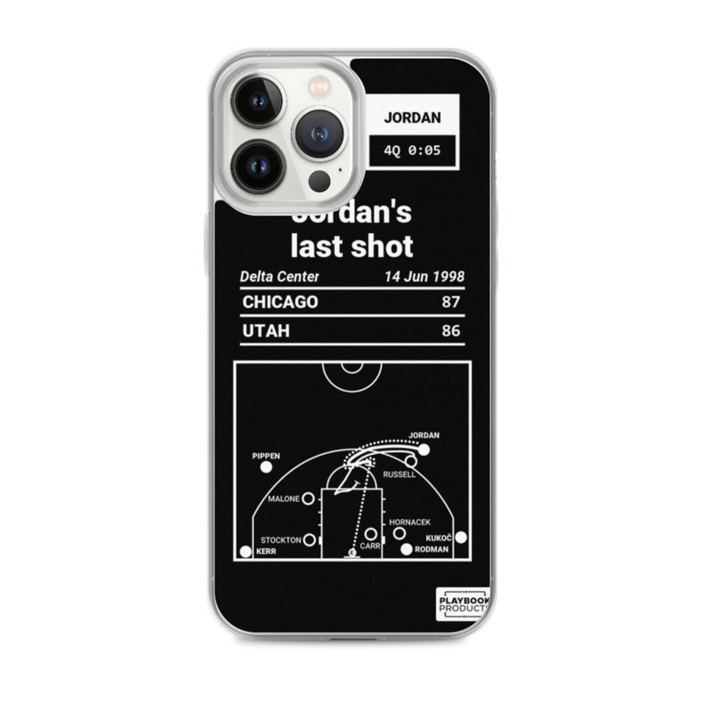 Greatest Bulls Plays iPhone Case: Jordan&