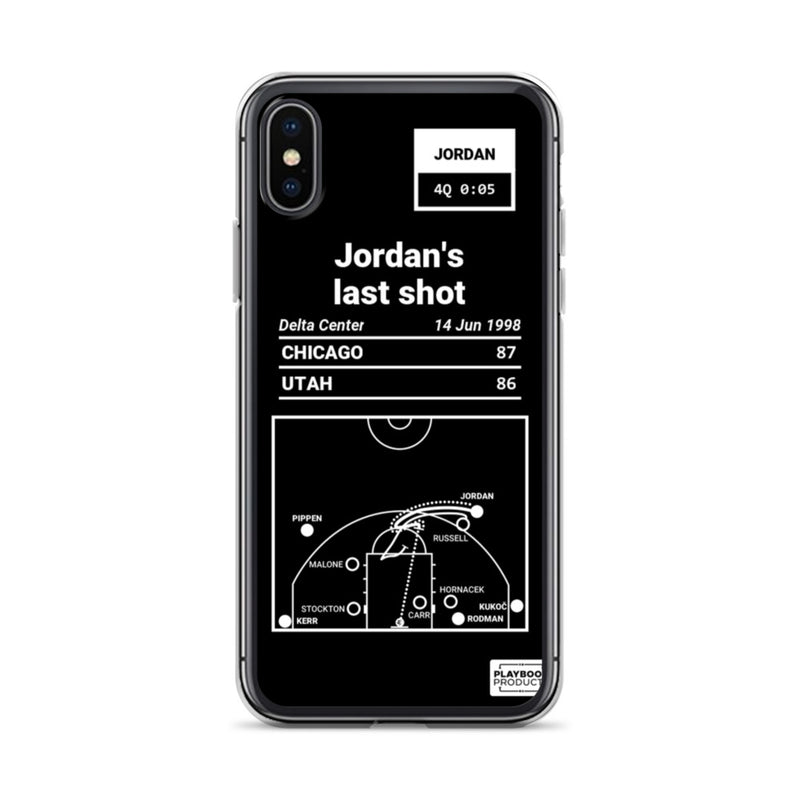 Greatest Bulls Plays iPhone Case: Jordan&