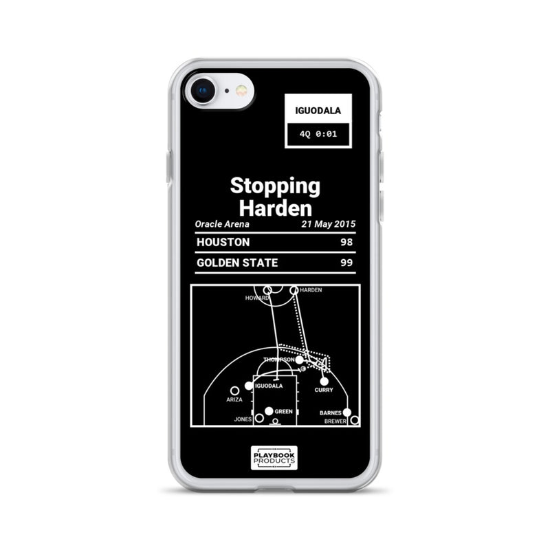 Greatest Warriors Plays iPhone Case: Stopping Harden (2015)